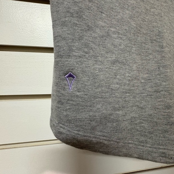 Ivivva Girls 12 Lululemon Style Jacket Grey Collar Hooded Zip Up Great Condition - Picture 10 of 15